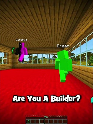 POV: When You're A Builder.. #minecraft
