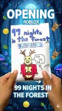 99 Nights In The Forest Blind Bag ASMR 🌲 Roblox Unboxing #bluepanda #roblox #blindbag #blindbox