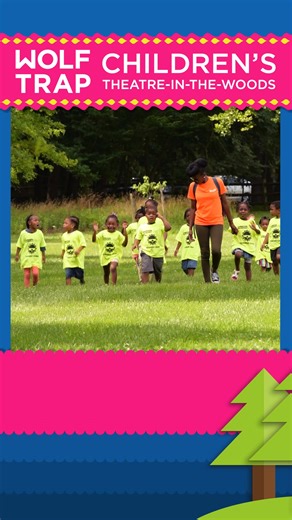 Bring your campers to sing, dance, laugh, and learn this summer at Children's Theatre-in-the-Woods. Reserve your group today! | Wolf Trap