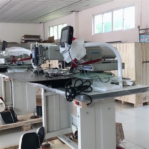 自動キャップバイザーステッチ機バイザーミシン