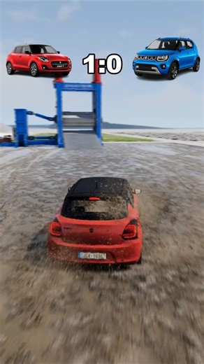 Ayush on Instagram: "Maruti Swift vs Maruti Ignis | Durability Test | BeamNG Drive 💥"