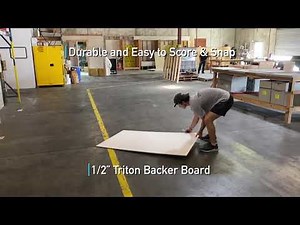MiTek USA - Triton Backer Board Strength