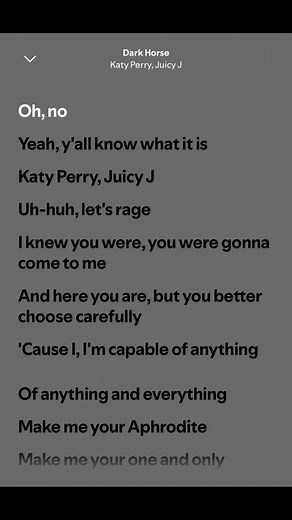 Part 84 #darkhorse#katyperry#juicyj#musiclyrics#fullsongs | Dark Horse - Katy Perry