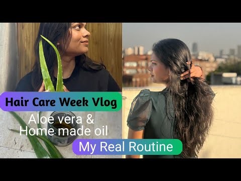 Hair Care Weekly Vlog | My Real Routine | #routinevlog #haircare #weeklyvlog