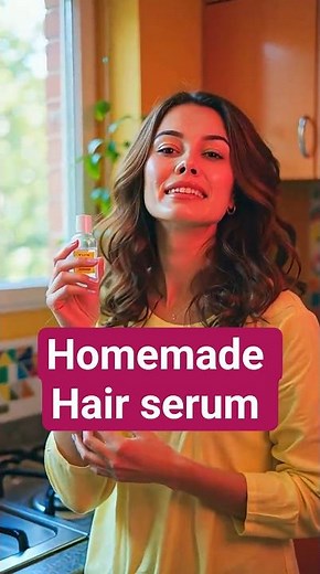 homemade hair serum #HairCare #DIYHairSerum #HealthyHair #naturalbeauty