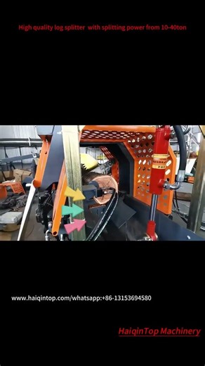 Firewood processor #firewoodsplitter #woodchipper #woodworking #logsplitter #forestlife #woodcutting