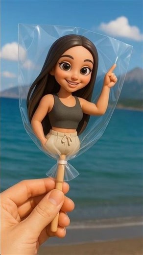 प्यारा 3D कैरेक्टर: रोमांच और अंदाज़ #chibi #art #3d #shorts