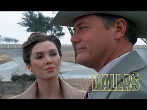 DALLAS | J.R. Ewing Doesn't Like Bobby's New Wife, Pamela. (Pilot Episode)