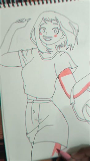 Ochaco drawing part 1