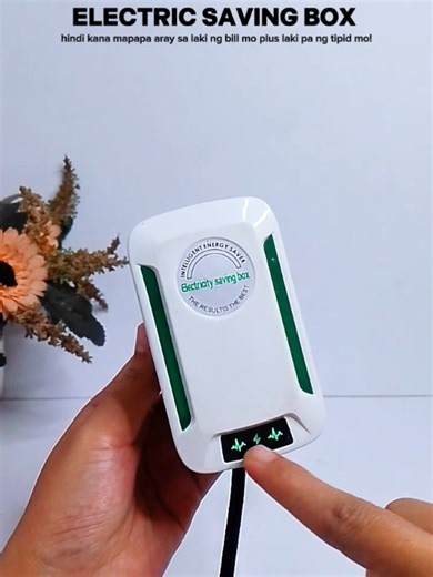 Electric saving box 🤍❤️ #electricsaver #electricsavingbox #electricsaverdevice #saveelectricity