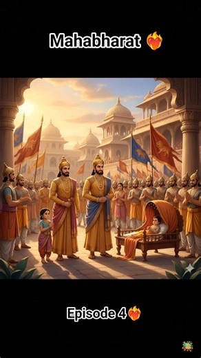 Visham Virasat ⚔ Chitrangad–Vichitraveerya Ki Tragic Kahani | Mahabharat Hindi Animation