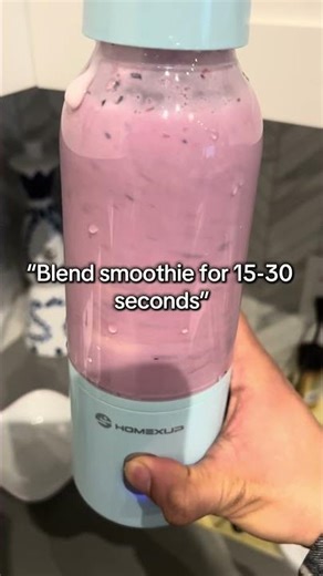 Subscribe if you want me to blend smoothies using my portable blender. Comment “portable blender”