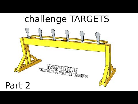 Challenge Targets DIY Auto-Reset Popper Plates - Part 2 - Shooting the Thing!