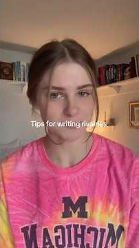 How to write a rivalry ✍️ #author #booktube #bookish #writer #writing #writingtips #writingcommunity