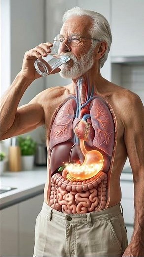 How Warm Water Moves Through Your Digestive System | 3D Anatomical Animation
