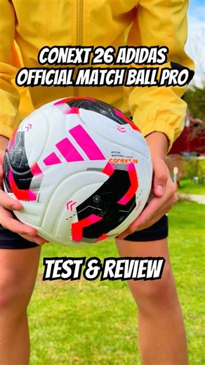 Conext 26 Official Match Ball Pro Adidas KE5866 review & unboxing