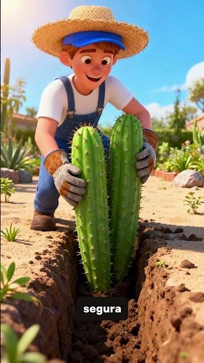 Como Fazer uma Cerca Viva com CACTOS 🌵