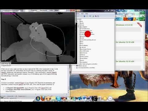 How to Install Kinect + windows 7 32/64 bit