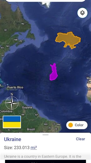 **Finland 🇫🇮 vs Ukraine 🇺🇦 | Map Comparison | Area, Population & Geography Explained**