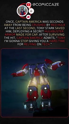 Red Hulk Almost Finished Captain America #avengers #mcu #comics