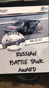 Blokesworld’s Killed By Death Race Wagon finally makes it to the end of an Enduro, raced in the Notta GP at lake side , great fun and medals and an award for the pool room👍👍👍 | Blokesworld