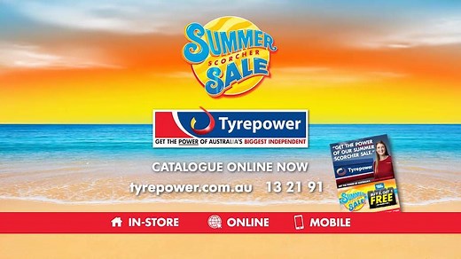 Tyrepower’s summer scorcher sale catalogue full of big brand deals is online now visit www.tyrepower.com.au | Tyrepower