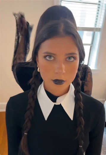 Addams Family Halloween Costumes for Moms and Daughters