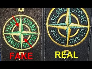 Real vs Fake Stone Island down jacket. How to spot counterfeit Stone Island