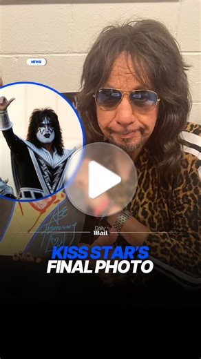 KISS guitarist Ace Frehley was honored and beloved by fans until the very end. In the wake of the musician's death at the age of 74 Thursday in Morristown, New Jersey, Daily Mail is taking a closer look at his final Instagram post. Frehley - in an image posted to the social media site on September 24 - sat alongside a fan named Glenn who created art to honor Frehley and his work as a guitarist FInd out more at DailyMail | Daily Mail Entertainment