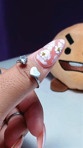🩷✨🧚🏼‍♀️ #nailart #nails #pressonnails #manicura #uñasbonitas #simplenails #nailinspo #tutorial