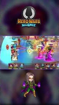 Hero Wars: Alliance - Can You Survive This Damage? #herowars #gaming #shorts