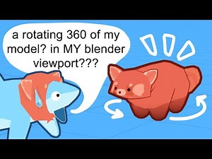 Add a Rotating 360 View of Your Model in Blender | Tutorial
