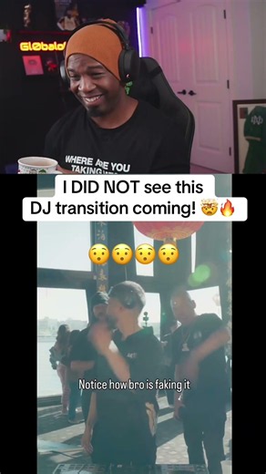 I DID NOT see this DJ transition coming! 🤯🔥