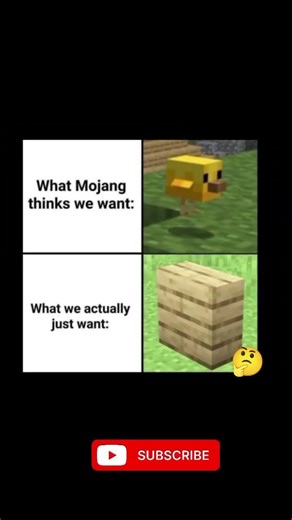 Mojang vs Minecraft Players 😂 #minecraft #shorts