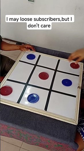 Tic Tac Toe Game ❌⭕ #boardgames #tictactoe #brainpowertest