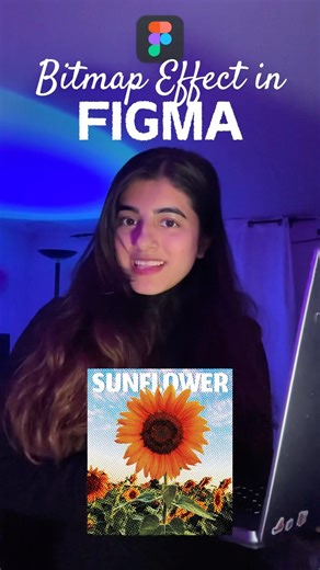 Figma tutorial | Bitmap effect | #figma #effect #digitalcreator #art #tutorial #viral #digitalart