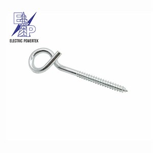 [Hot Item] Galvanized J Type Roofing Hook Bolt M6 M10 M16 Foundation Anchor Bolt Hanger Eye Bolt Roof Hook