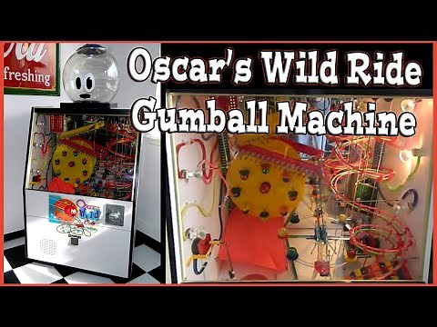 OSCAR'S WILD RIDE Bubble Gum Machine ~ GRC Archive