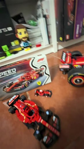 Carrera de Fórmula 1 con LEGO y Ferrari