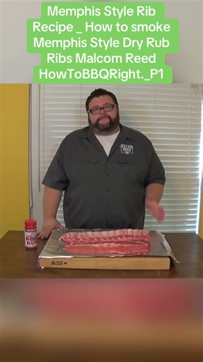 Memphis Style Rib Recipe _ How to smoke Memphis Style Dry Rub Ribs Malcom Reed HowToBBQRight._P1 #Grilled #HowToBBQRight #smoked #bbq #recipe