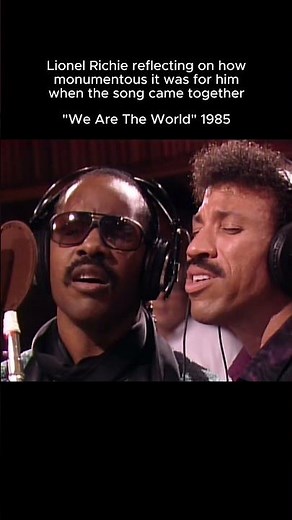"I close my eyes... and I'm listening to the playback in that studio…” — Lionel Richie