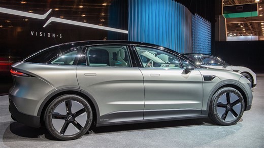 Einstieg ins Autogeschäft? - Sony präsentiert neuen E-Auto-Prototypen auf CES