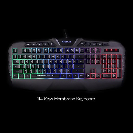 Experience ultimate comfort and uncompromised performance with the powerful Xtrike Me MK-880 KIT.💪 #XtrikeMe#gamingkeyboard #gamingmouse