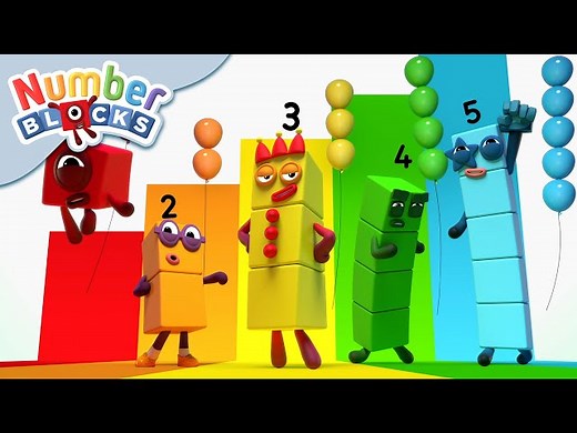 @Numberblocks - Numbers 1 to 5! | Learn to Count - Videos For Kids
