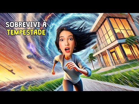SOBREVIVENDO A TEMPESTADE e FURACÃO | Luluca Games