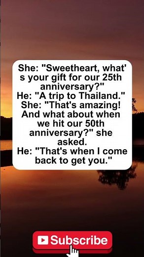 50th Anniversary #marriage #anniversary #funny #humor #jokes #story #trending #laugh #memes