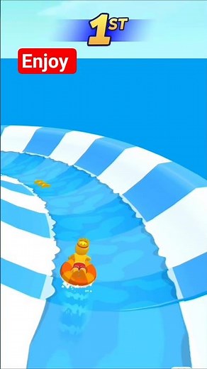 Aquapark.io 💦 Fastest Slide Ever! No One Can Beat This 😱 #waterslide