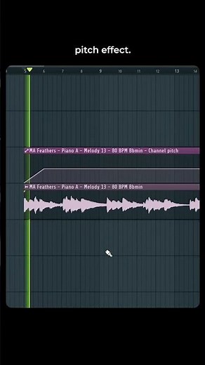 How To Pitch Up effect in fl studio #flstudiotips #flstudio