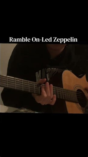 Ramble On-Led Zeppelin #ledzeppelin #guitar #rambleon #jimmypage #viral