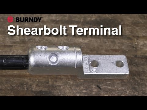 Shearbolt Terminal